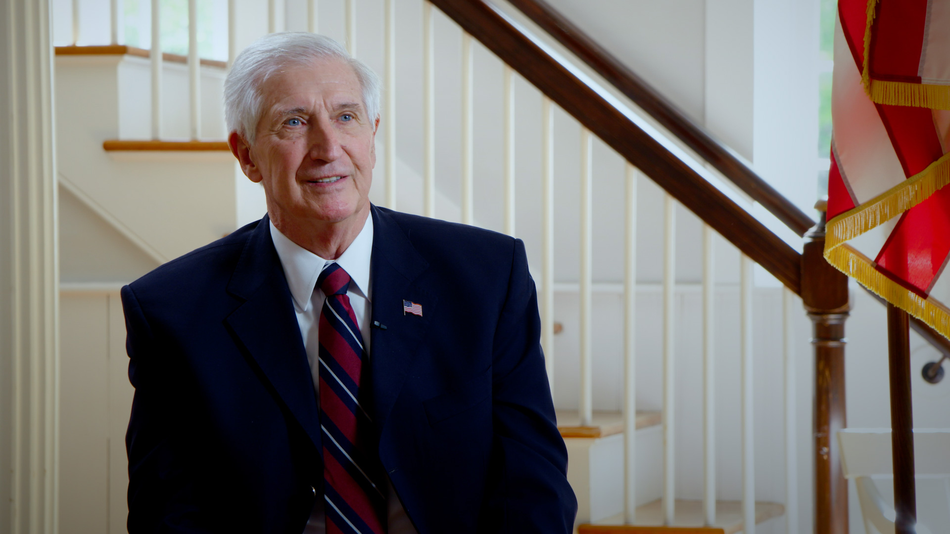 We sat down with Andy Card, President George W. Bush’s Chief of Staff on 9/11. He shared his firsthand account being by the Presidents side on that historic day.