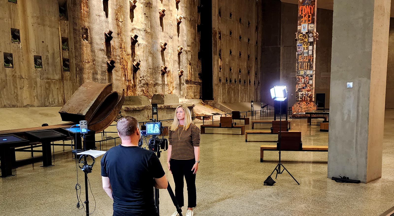 An interview with Lauren Daly, The 9/11 Memorial & Museum Vice President of Government and Community Affairs.