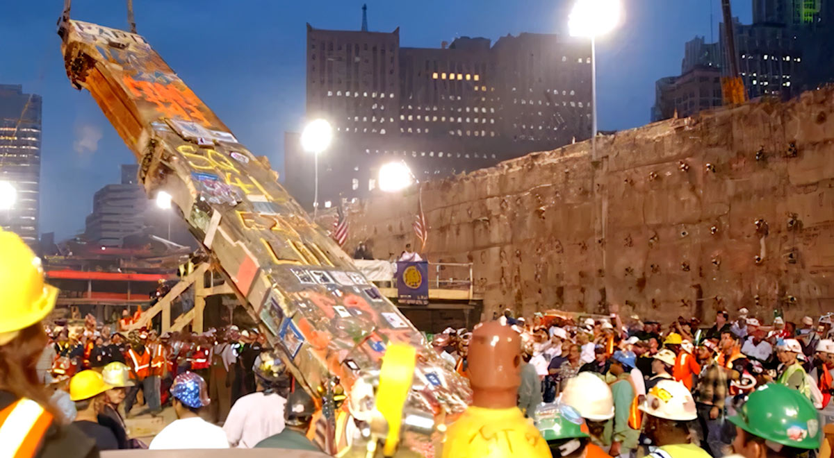 Lauren Daly Reflects on the Last Column Removed from Ground Zero