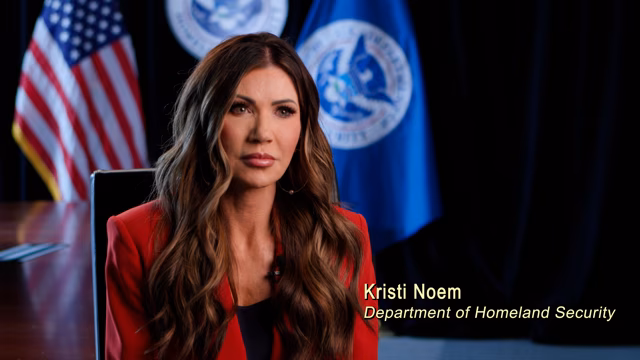 Kristi Noem, Talks About the Department of Homeland Security Being Created Because of 9-11