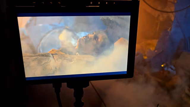 Behind the Scenes Reenactments Filmed of Will Jimeno Rescue on 9/11