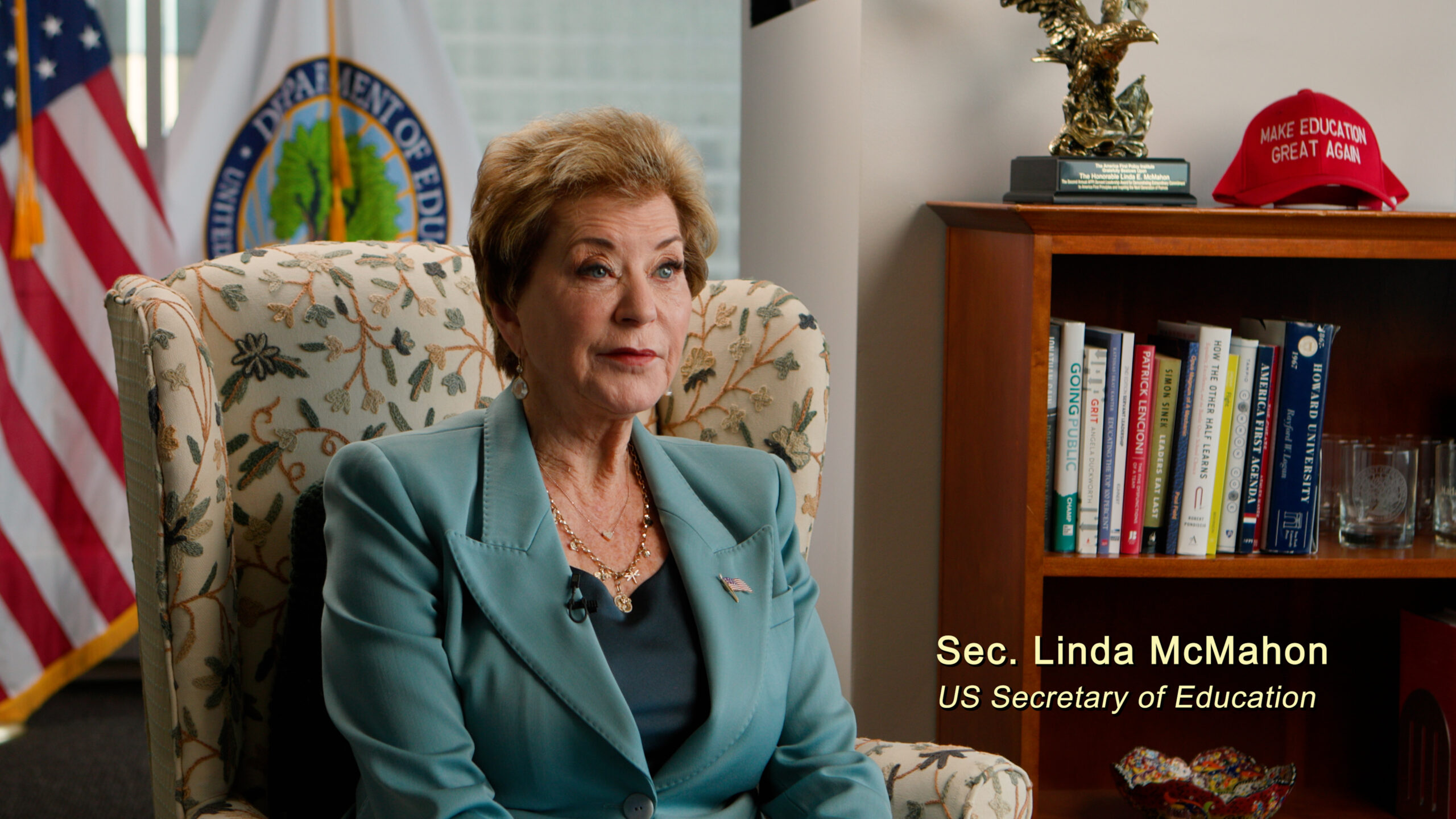 Secretary McMahon Talks About a Phone Call That Saved Her Life