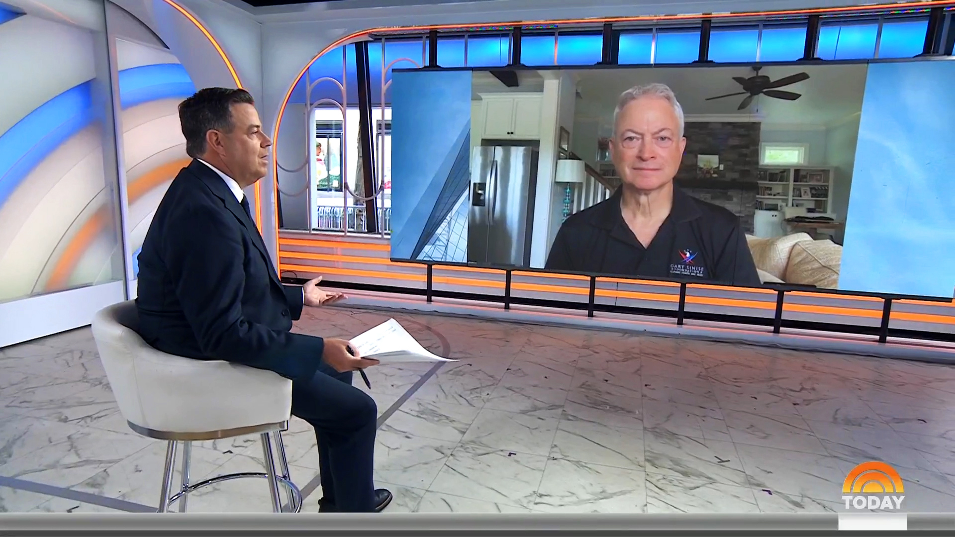 TODAY Show Interview’s Gary Sinise About “The Heroism and Resiliency of 9/11”